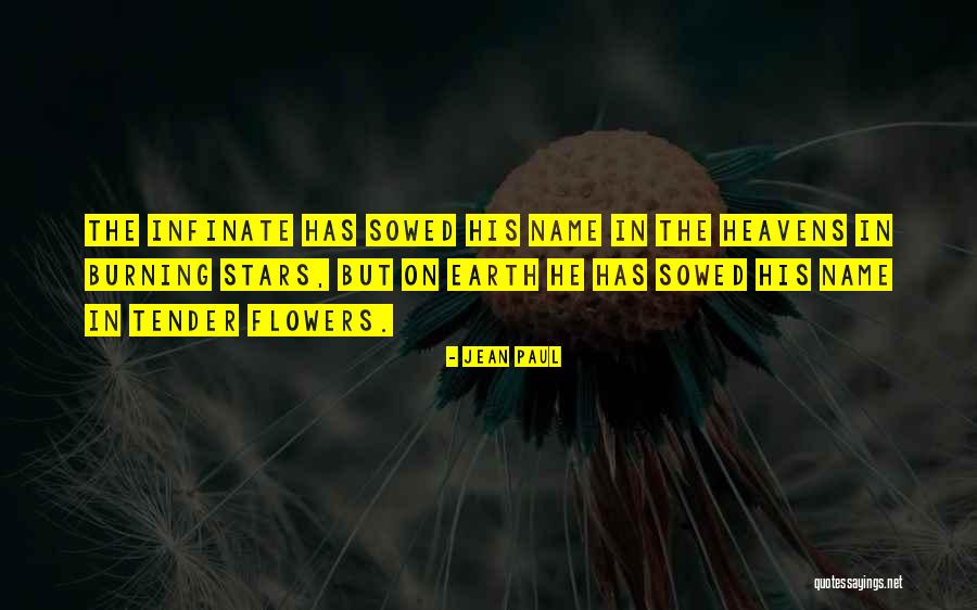 Sowed Quotes By Jean Paul Sowed Quotes By Jean Paul