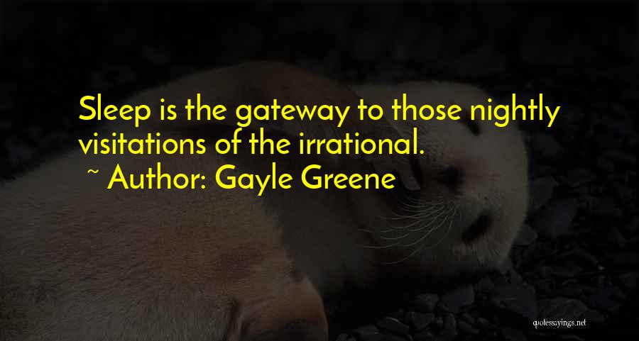 Sowerberry Undertaker Quotes By Gayle Greene