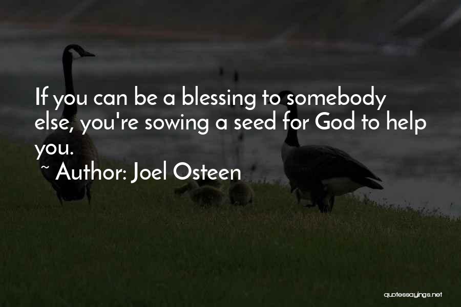 Sowing Seed Quotes By Joel Osteen