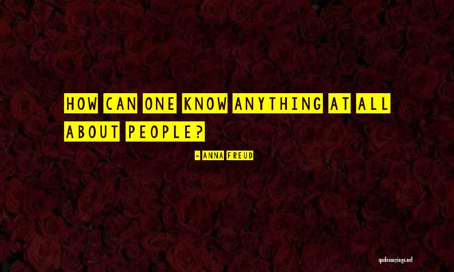 Sowinski Andrzej Quotes By Anna Freud