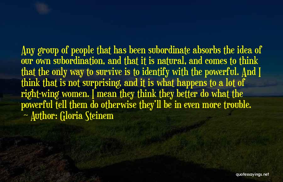 Soy De Guerrero Quotes By Gloria Steinem