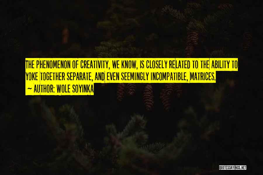 Soyinka Quotes By Wole Soyinka