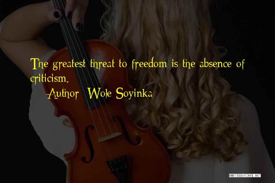 Soyinka Quotes By Wole Soyinka