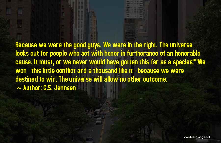 Space Alien Quotes By G.S. Jennsen