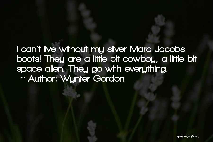 Space Alien Quotes By Wynter Gordon