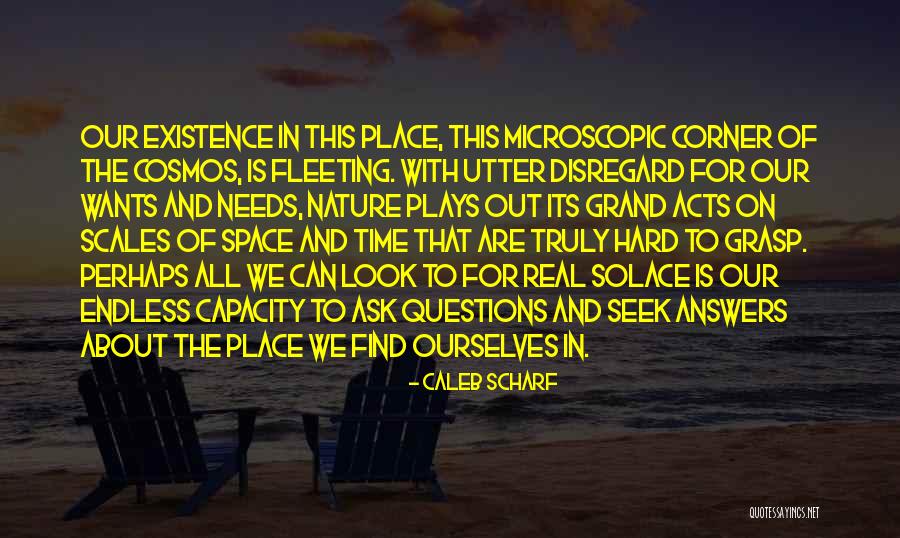 Space And Cosmos Quotes By Caleb Scharf Space And Cosmos Quotes By Caleb Scharf