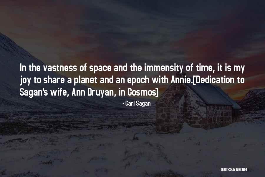 Space And Cosmos Quotes By Carl Sagan Space And Cosmos Quotes By Carl Sagan