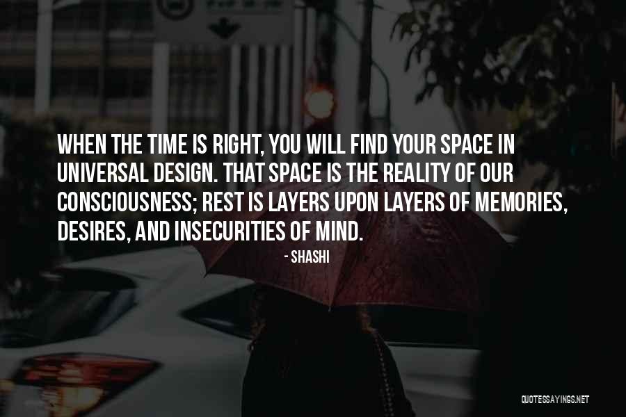 Space And Design Quotes By Shashi