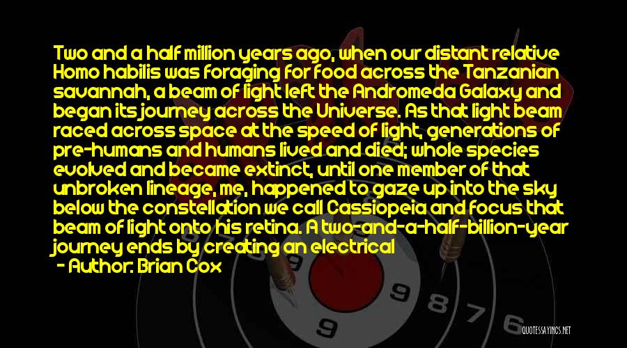 Space And Galaxy Quotes By Brian Cox