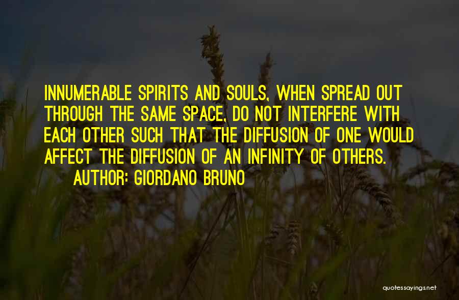 Space And Infinity Quotes By Giordano Bruno