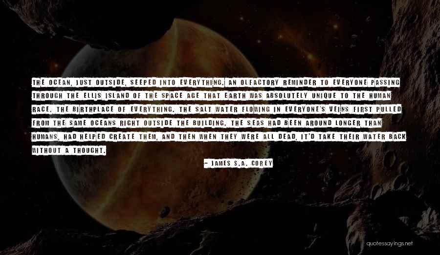 Space And Ocean Quotes By James S.A. Corey Space And Ocean Quotes By James S.A. Corey