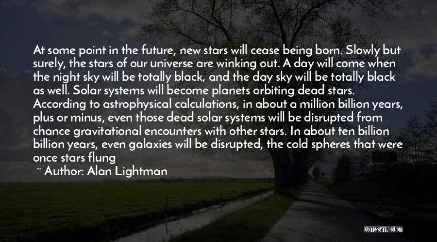 Space And Planets Quotes By Alan Lightman