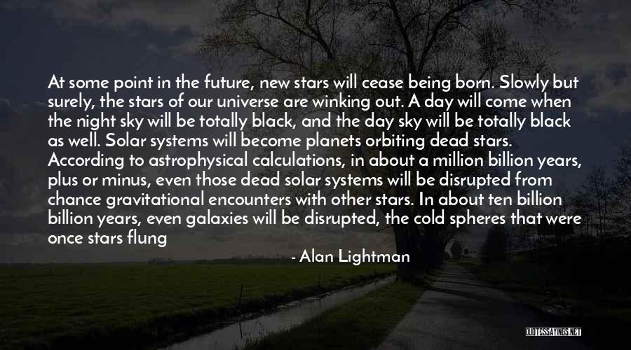 Space And Planets Quotes By Alan Lightman