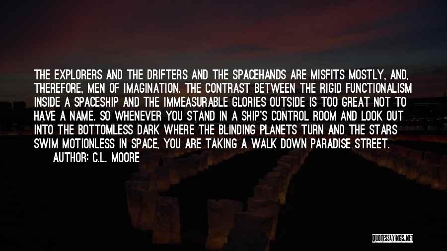 Space And Planets Quotes By C.L. Moore