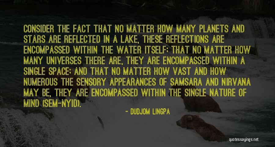 Space And Planets Quotes By Dudjom Lingpa