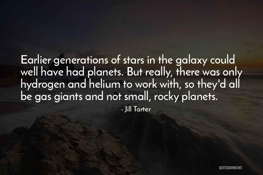 Space And Planets Quotes By Jill Tarter