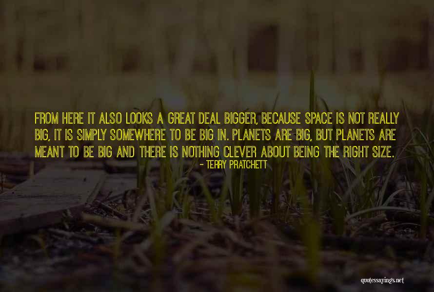 Space And Planets Quotes By Terry Pratchett