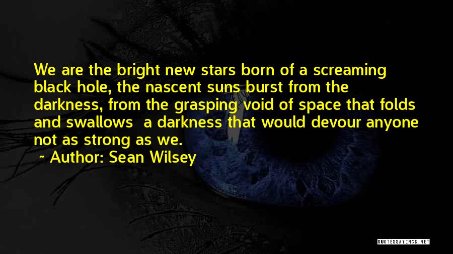 Space And Stars Quotes By Sean Wilsey
