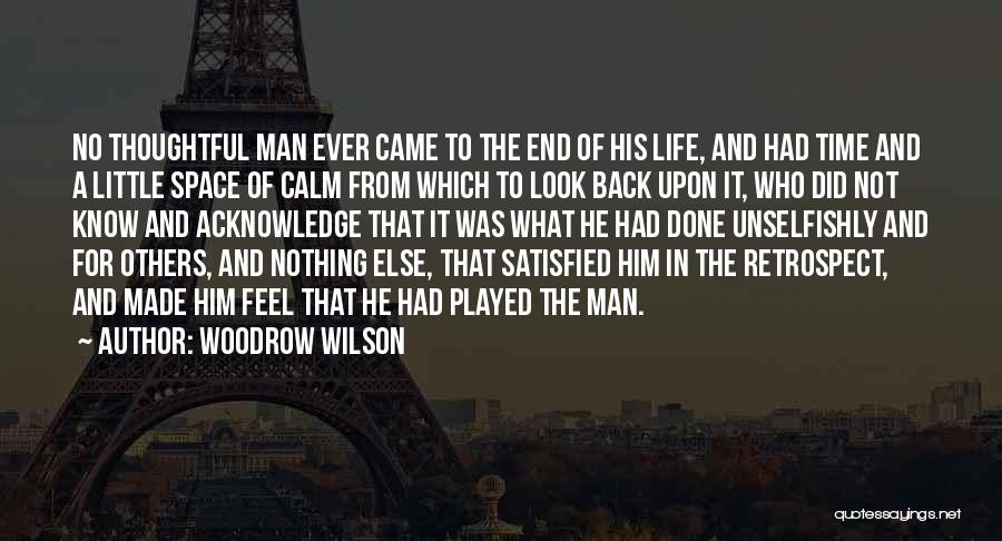 Space And Time Love Quotes By Woodrow Wilson