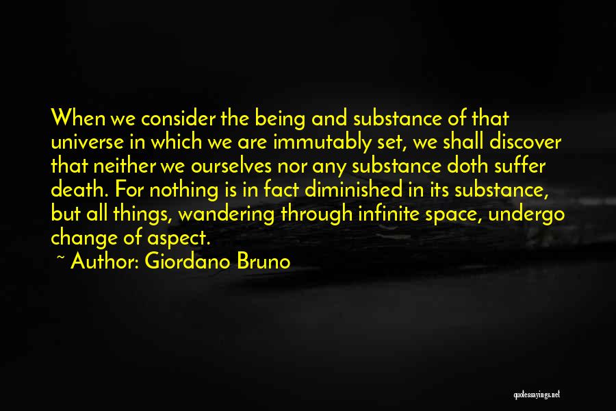 Space And Universe Quotes By Giordano Bruno