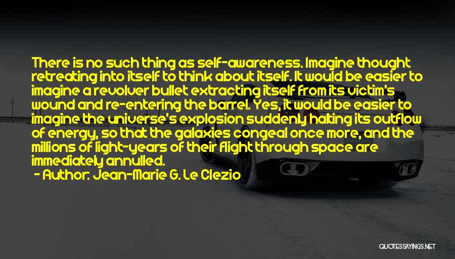 Space And Universe Quotes By Jean-Marie G. Le Clezio