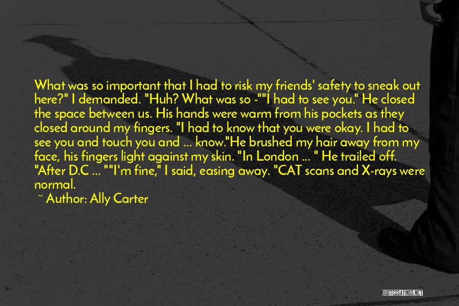 Space Between Friends Quotes By Ally Carter