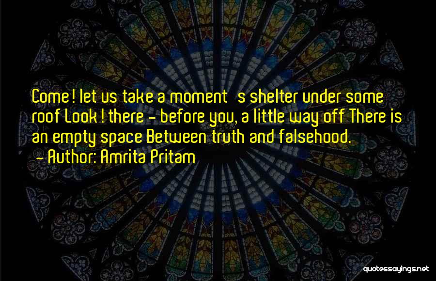 Space Between Us Quotes By Amrita Pritam