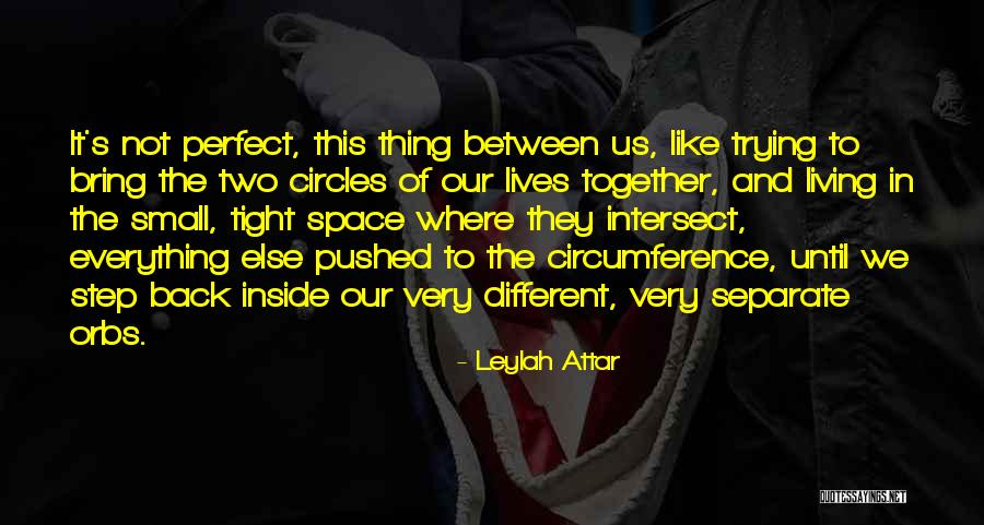 Space Between Us Quotes By Leylah Attar