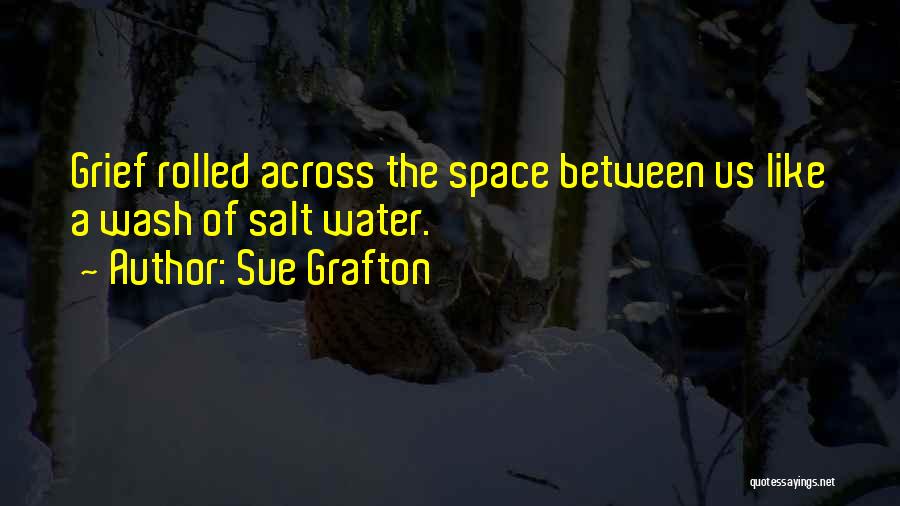 Space Between Us Quotes By Sue Grafton