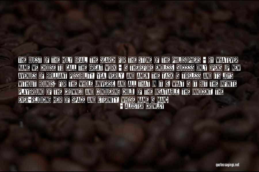 Space Bounds Quotes By Aleister Crowley Space Bounds Quotes By Aleister Crowley