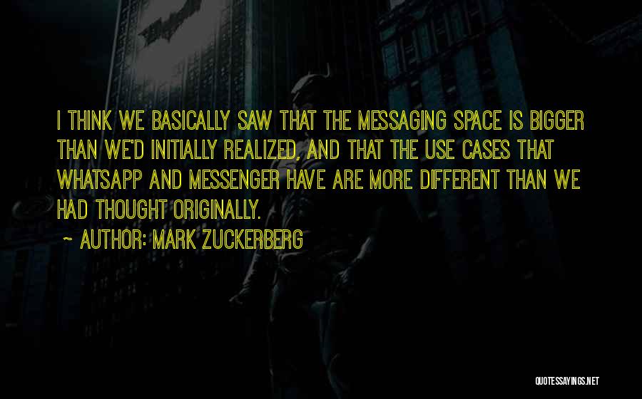 Space Cases Quotes By Mark Zuckerberg