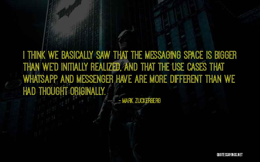 Space Cases Quotes By Mark Zuckerberg