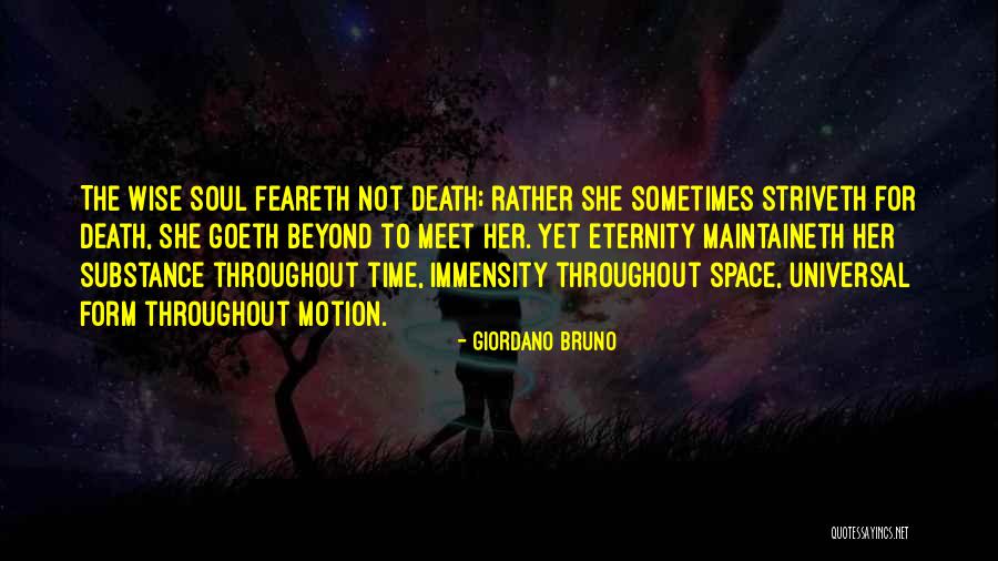 Space For The Soul Quotes By Giordano Bruno Space For The Soul Quotes By Giordano Bruno