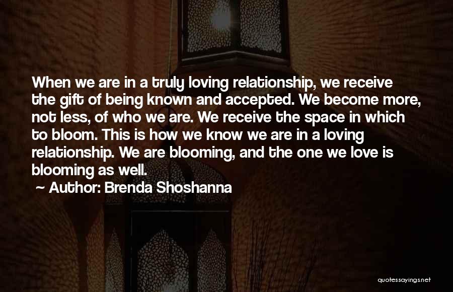 Space In Relationship Quotes By Brenda Shoshanna