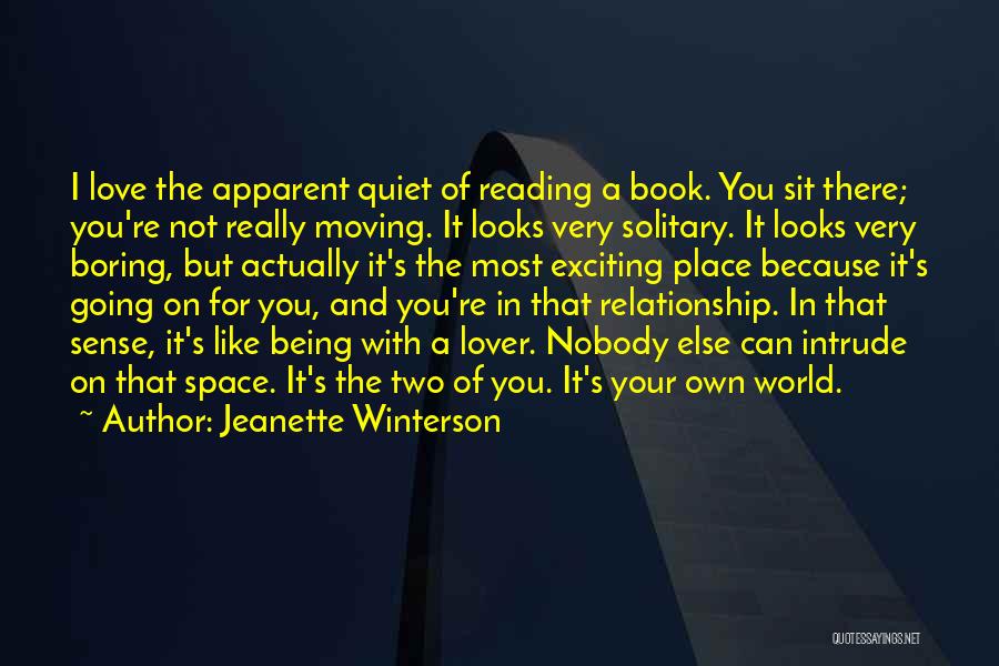 Space In Relationship Quotes By Jeanette Winterson
