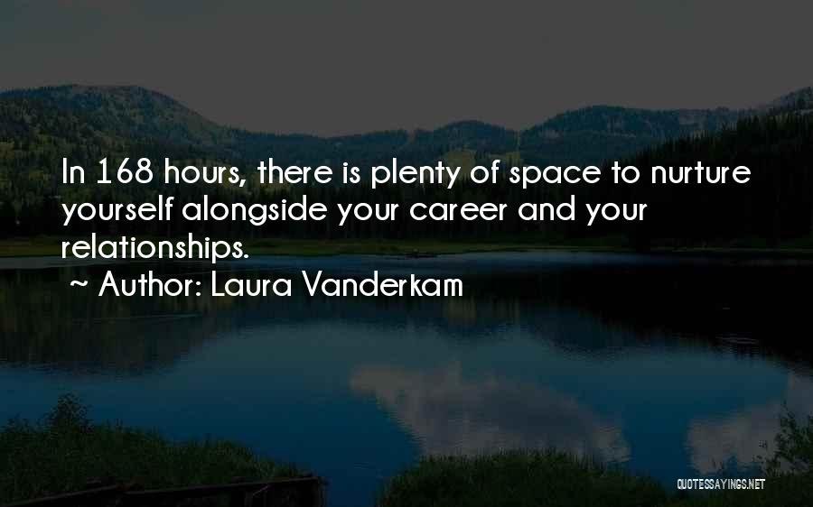 Space In Relationships Quotes By Laura Vanderkam