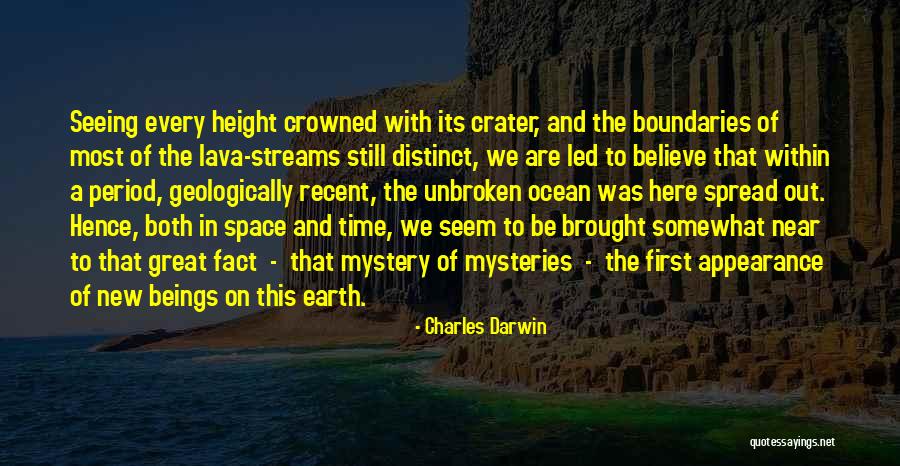Space Mysteries Quotes By Charles Darwin Space Mysteries Quotes By Charles Darwin