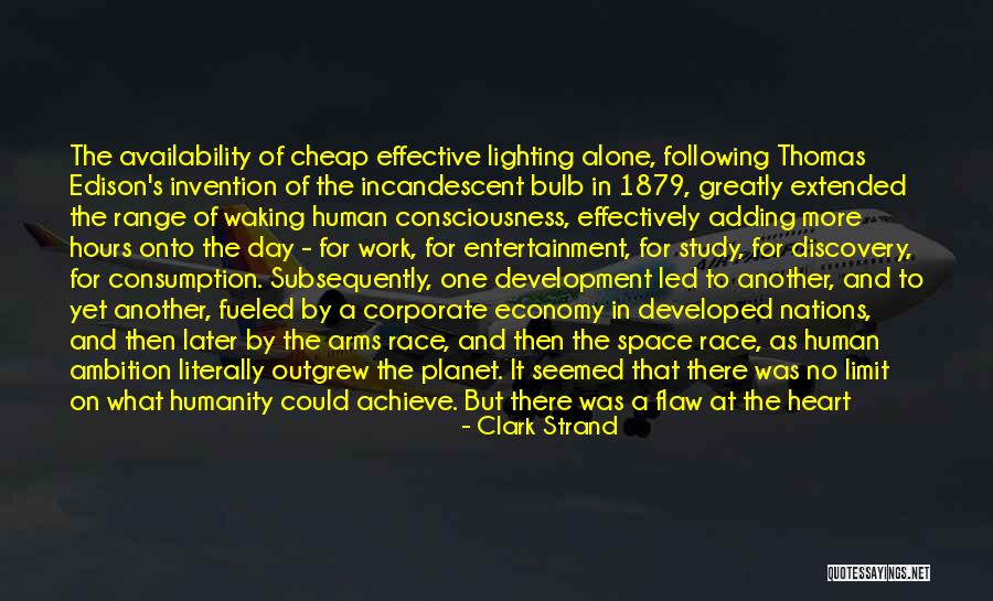 Space Race Quotes By Clark Strand Space Race Quotes By Clark Strand