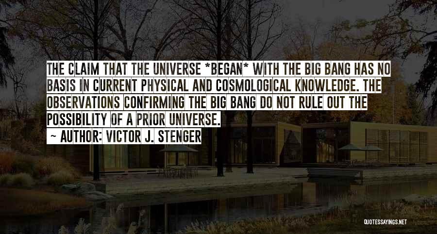 Space Science Quotes By Victor J. Stenger
