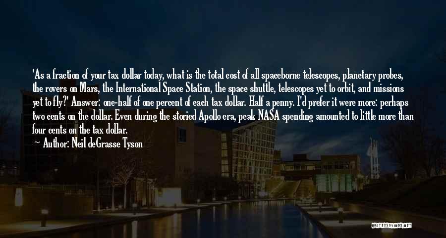Space Station Quotes By Neil DeGrasse Tyson
