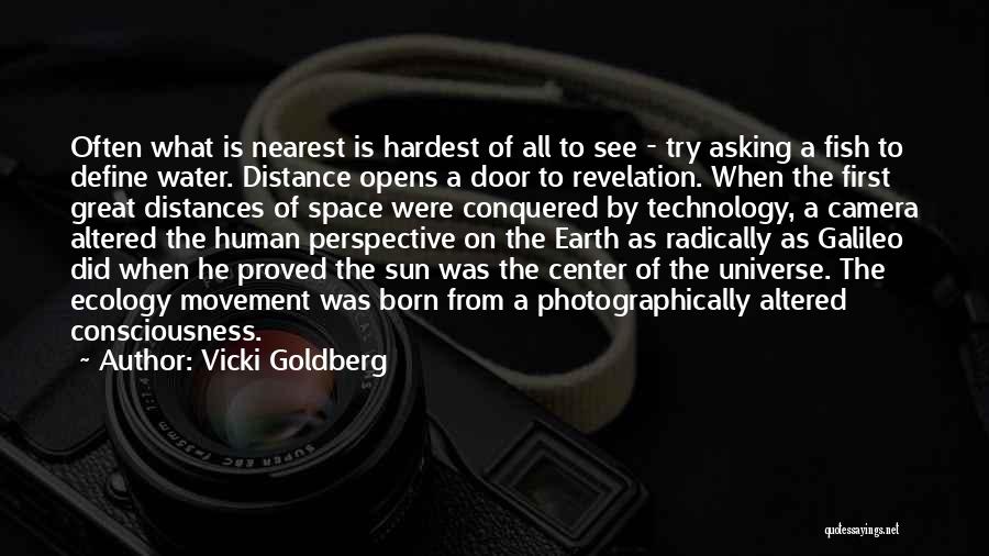 Space Technology Quotes By Vicki Goldberg