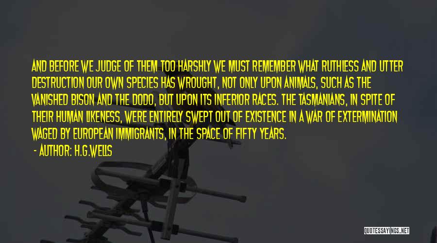 Space War Quotes By H.G.Wells