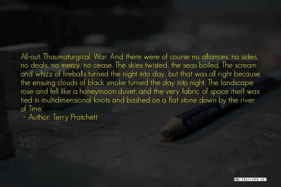 Space War Quotes By Terry Pratchett