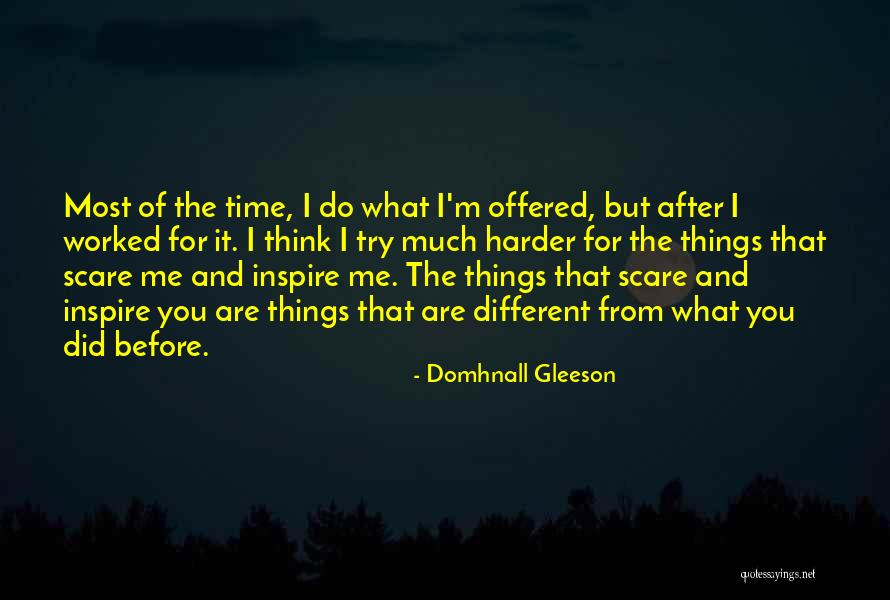 Space Woman Prisoner Quotes By Domhnall Gleeson Space Woman Prisoner Quotes By Domhnall Gleeson