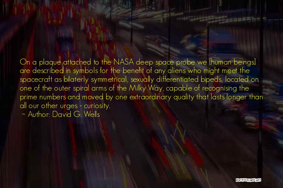 Spacecraft Quotes By David G. Wells