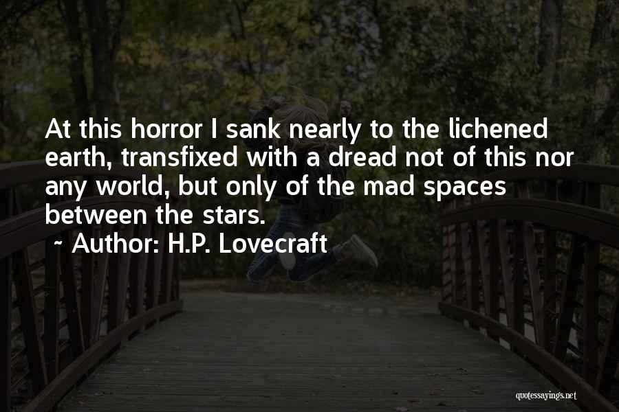 Spaces Between Quotes By H.P. Lovecraft