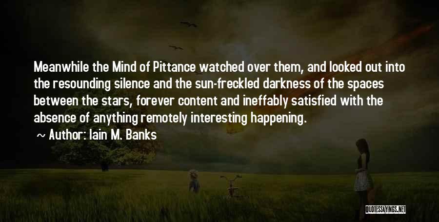 Spaces Between Quotes By Iain M. Banks