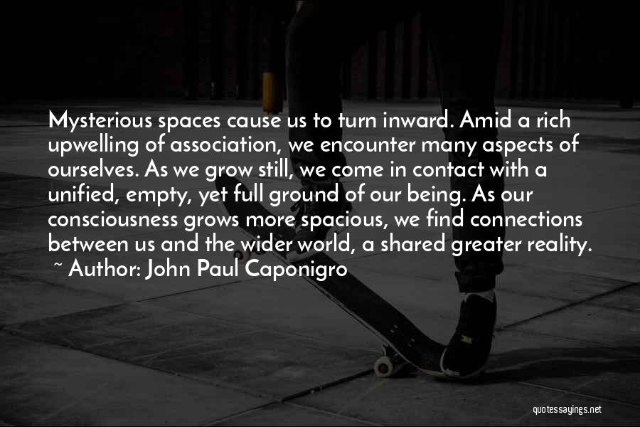 Spaces Between Quotes By John Paul Caponigro
