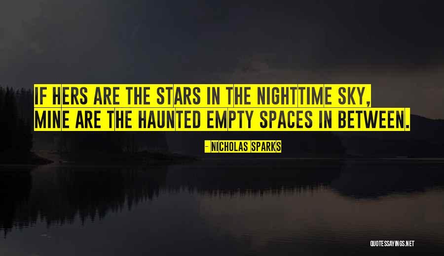 Spaces Between Quotes By Nicholas Sparks