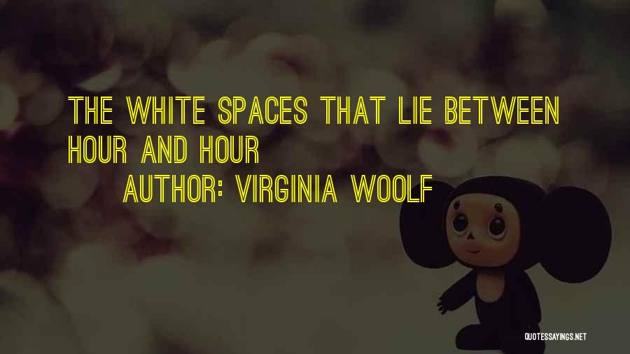 Spaces Between Quotes By Virginia Woolf